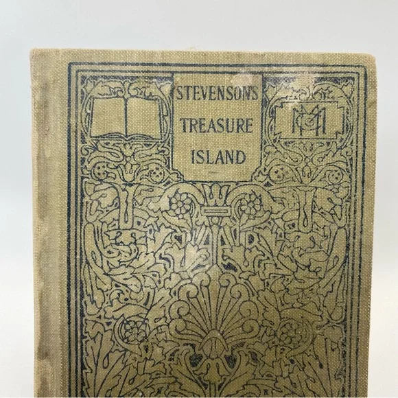 2/$30 | Antique 1915 Hardcover novel Treasure Island - Picture 3 of 15